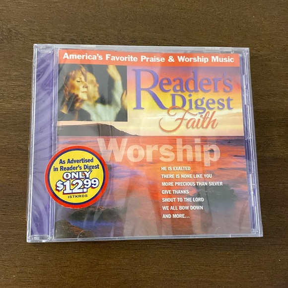 Sealed Reader’s Digest Faith Worship CD America’s Favorite Praise & Worship - Picture 1 of 2